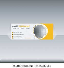 Creative facebook cover design template