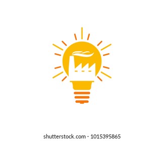 Creative Factory Icon Logo Design Element