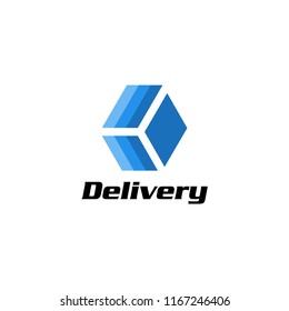 creative fast delivery logo design concept