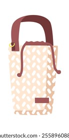 Creative female bag vector illustration