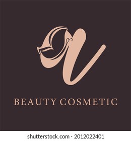 Creative Feminine Butterfly Logo on Initial A Letter for Nature Beauty, Fashion, Cosmetic, Salon, Spa, Clinic, Boutique Business Logo Idea Concept