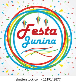 Creative Festa Junina Festival Poster Design Template