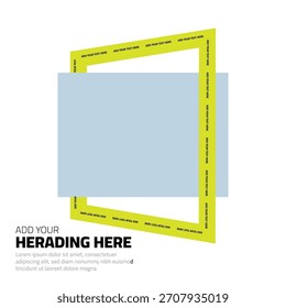creative festival poster design template