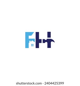 CREATIVE FH HANDYMAN COMPANY LOGO