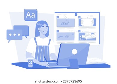 Creative Film Storyboard And Storyboarding Process Image