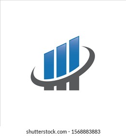 Creative Finance Concept Logo Design Template