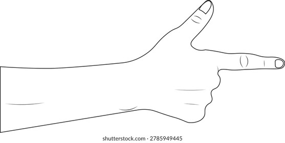 Creative finger pointing outline vector illustration designed in a clean and modern line art style. This minimal hand gesture artwork is perfect for a wide range of creative and professional projects including logos, icons, web elements, mobile apps, presentations, social media posts, educational content, stickers, posters, and branding materials. The simple yet eye-catching pointing finger design can be used to show direction, attention, selection, instruction, or interaction in digital and print media.

This high-quality editable EPS vector comes with smooth outline details, scalable resolution, and easy customization for designers and content creators. Suitable for both personal and commercial use, the illustration works well in modern design, infographic elements, signage, and creative visual communication projects. The isolated outline style gives a professional and elegant appearance while keeping the design clean and versatile.