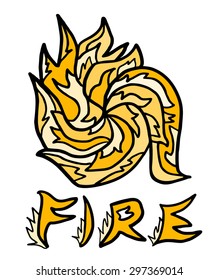 creative fire sign