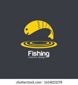 Creative Fish Logo and Icon Vector Template