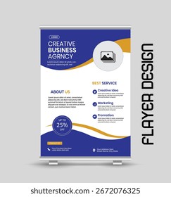 Design moderno de modelo de Creative Flayer