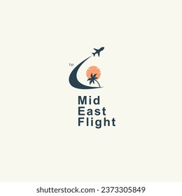 Creative Flight company Logo design (Mid East concept)