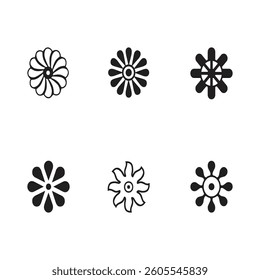 Creative floral designs featuring star-shaped flowers