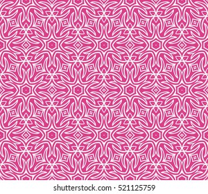 creative floral ornament. seamless vector pattern. rose color. for wallpaper, invitation