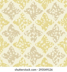 Creative floral pattern, beam, seamless vector background