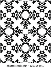 Creative floral print lace vector pattern decorative shape design for many ideas