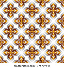 creative flower design pattern background vector