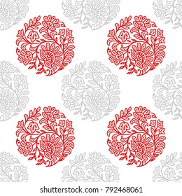 creative flower design seamless