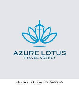 Kreative Blumeninspirierende Vektorgrafik Logo-Design-Vorlage.