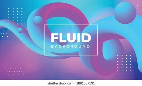 Creative Fluid Background Design Template