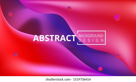 Creative fluid background design, vector illustration with fluid shape composition. EPS Vector.