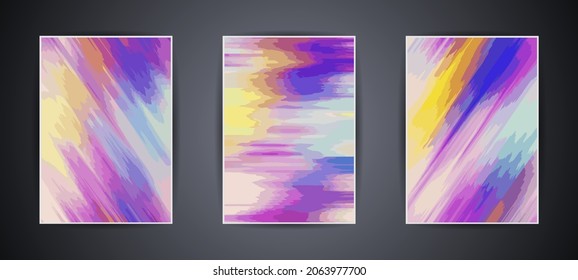 Creative fluid color background. Artistic Trendy design for poster, cover, wallpaper
