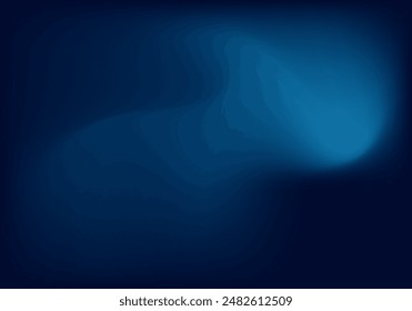 Creative fluid mesh gradient in blue color. Background modern twisting design. Winter style smooth fluid. Winter cold colors. Vector illustration. EPS 10