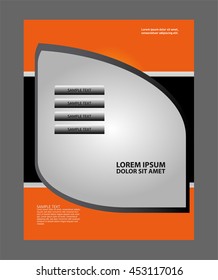 Creative flyer background
