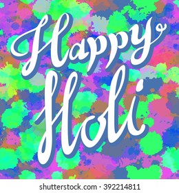 Creative Flyer, Banner or Pamphlet design for Indian Festival of Colours, Happy Holi celebration. art