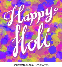 Creative Flyer, Banner or Pamphlet design for Indian Festival of Colours, Happy Holi celebration. art