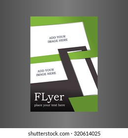 Creative Flyer. Banner. Template design.