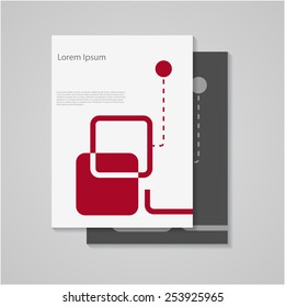 Creative flyer / brochure design, eps10 Vector.