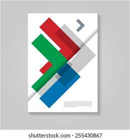Creative flyer / brochure design template, eps10 Vector.
