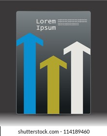 creative flyer or corporate brochure design