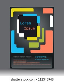 creative flyer or cover design