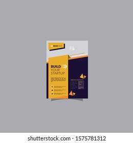 Creative flyer design for a business