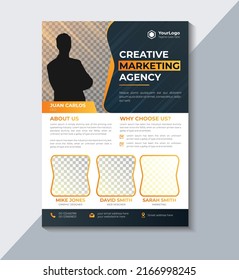 Creative Flyer Design, Business Flyer Template, Corporate Flyer, Company, Brochure Design, Marketing, Cover, Annual Report, Poster, layout