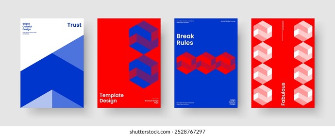 Kreatives Flyer Design. Vorlage für geometrische Berichte. Isolierte Broschüre. Hintergrund. Buchumschlag. Poster. Banner. Geschäftspräsentation. Handzettel Portfolio. Packungsbeilage. Newsletter. Notebook