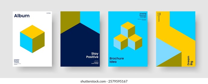 Creative Flyer Design. Isolated Report Template. Geometric Book Cover Layout. Brochure. Poster. Business Presentation. Banner. Background. Notebook. Pamphlet. Leaflet. Advertising. Portfolio