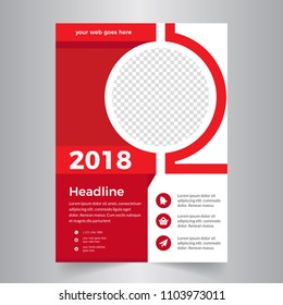 Creative Flyer design. Modern Business brochure template. Annual report cover. Booklet for education, advertisement, presentation, magazine page. a4 size vector illustration.