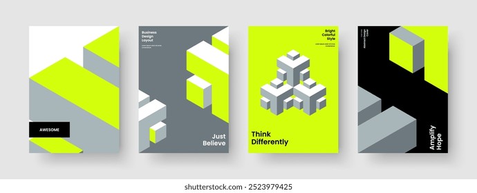 Creative Flyer Design. Modern Report Template. Geometric Background Layout. Business Presentation. Poster. Brochure. Book Cover. Banner. Notebook. Catalog. Magazine. Brand Identity. Portfolio