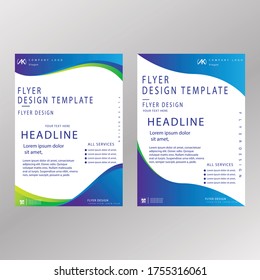 Creative Flyer Design neue Design-Vektorvorlage