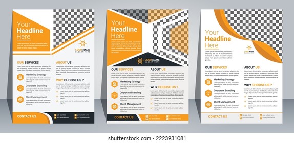 Plantilla De Diseño De Volante Creativo Para Empresas Y Empresas