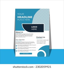 creative flyer design template for business,a4 vector size