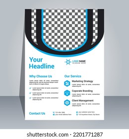 Plantilla de diseño de volante creativo para la empresa