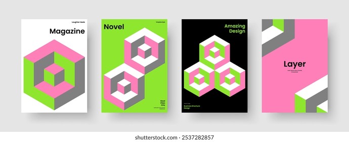 Layout de Panfleto Criativo. Modelo de Folheto Abstrato. Design moderno de banner. Cartaz. Apresentação de negócios. Capa de Livro. Relatório. Histórico. Diário. Notebook. Revista. Boletim informativo. Conhecimento Manual