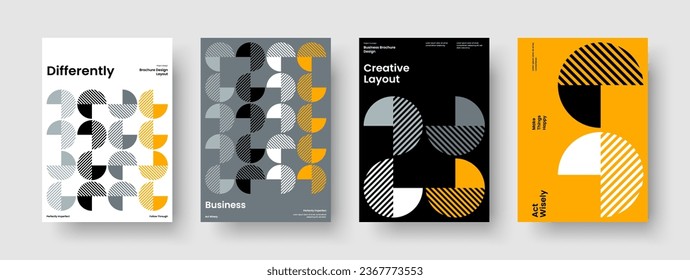 Creative Flyer Layout. Geometric Background Design. Isolated Book Cover Template. Banner. Poster. Report. Business Presentation. Brochure. Brand Identity. Advertising. Catalog. Magazine. Journal
