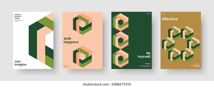 Creative Flyer Layout. Geometric Brochure Template. Modern Report Design. Poster. Book Cover. Business Presentation. Banner. Background. Journal. Advertising. Notebook. Pamphlet. Magazine