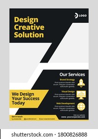 Creative Flyer Poster Template Design