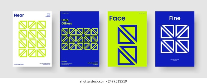 Creative Flyer Template. Geometric Book Cover Layout. Abstract Brochure Design. Report. Banner. Background. Poster. Business Presentation. Brand Identity. Notebook. Advertising. Journal. Leaflet