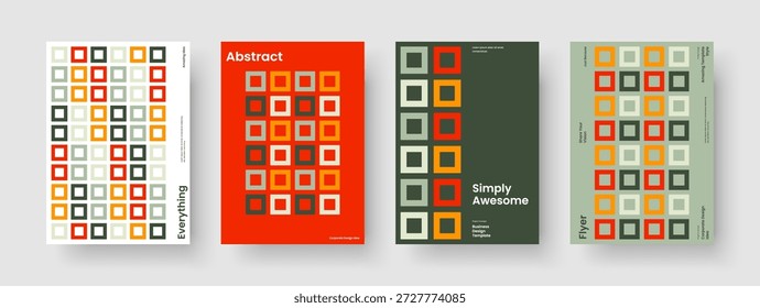 Plantilla de volante creativo. Diseño de portada de libro aislado. Diseño moderno de presentación de negocios. Cartel. Folleto. Informe. Antecedentes. Anuncio. Folleto. Publicidad. Manual. Revista. Identidad de marca